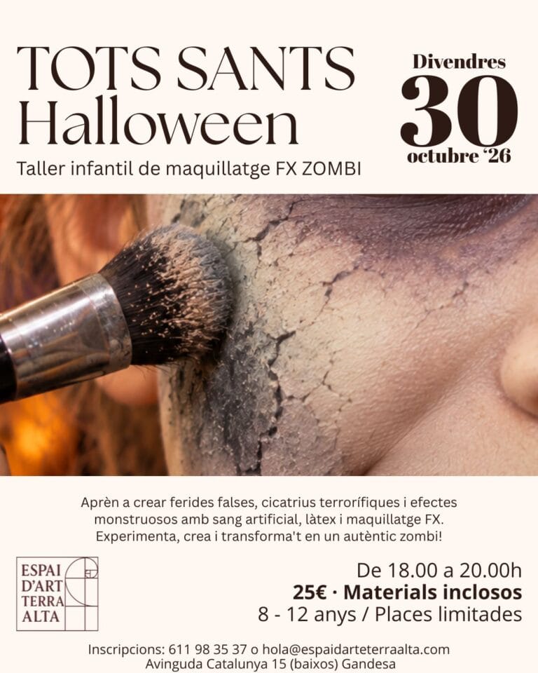 Taller de maquillatge FX · Tots Sants Halloween
